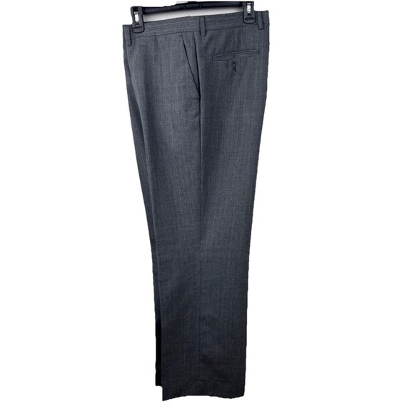 Vittorio Rex Grey/Gray Striped Suit. Coat 44R. Pants 38x30. Made In Italy. Nice - Picture 7 of 11